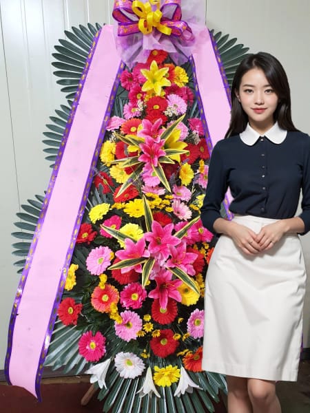 아모리스 역삼점 3단화환 기본형